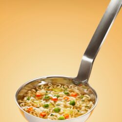 Vegetable Noodle Soup for Healthy breakfast